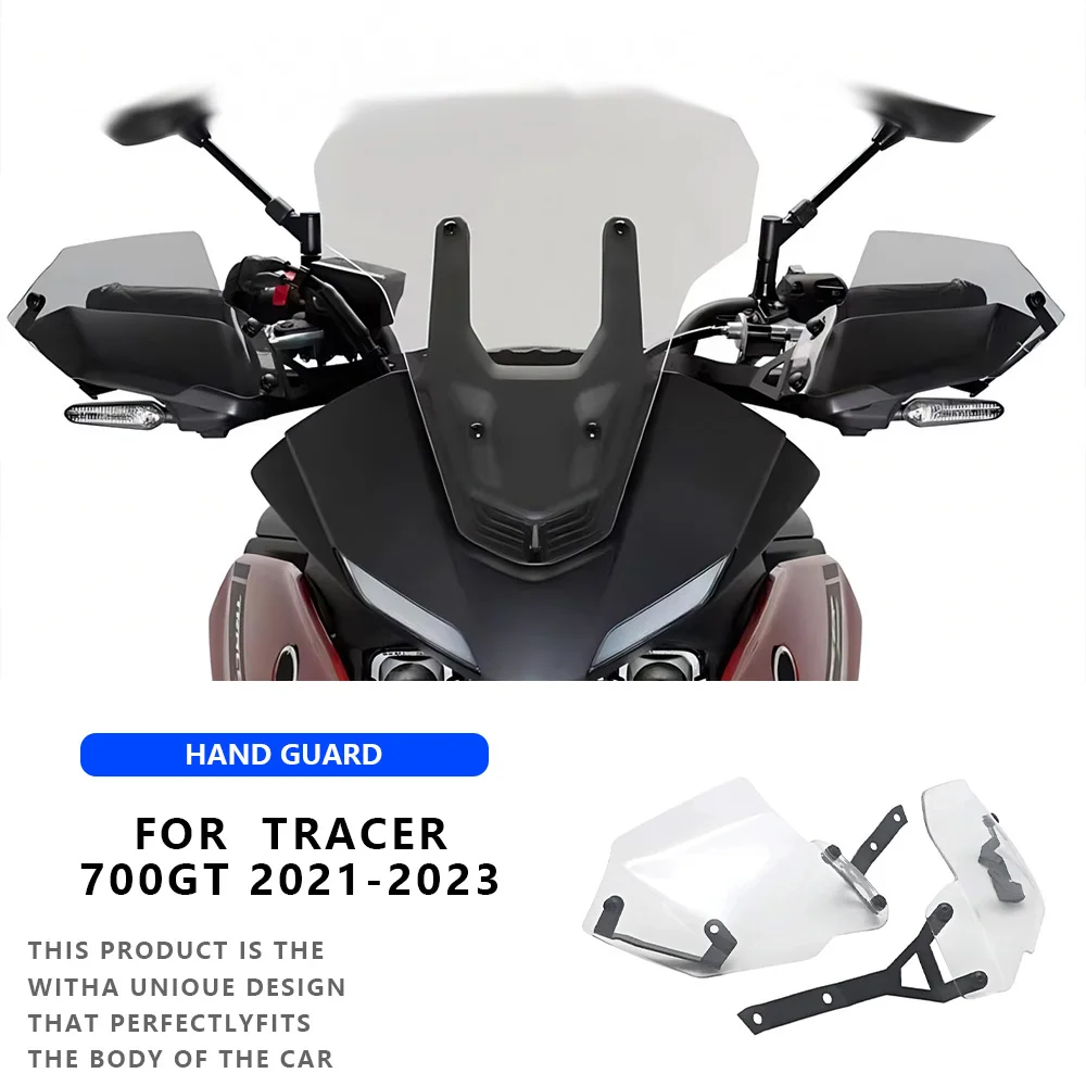 

MTKRACING Hand protection For YAMAHA TRACER 700GT 2021-2023 Motorcycle Handguard Extensions Hand Wind Shield Protector Guard
