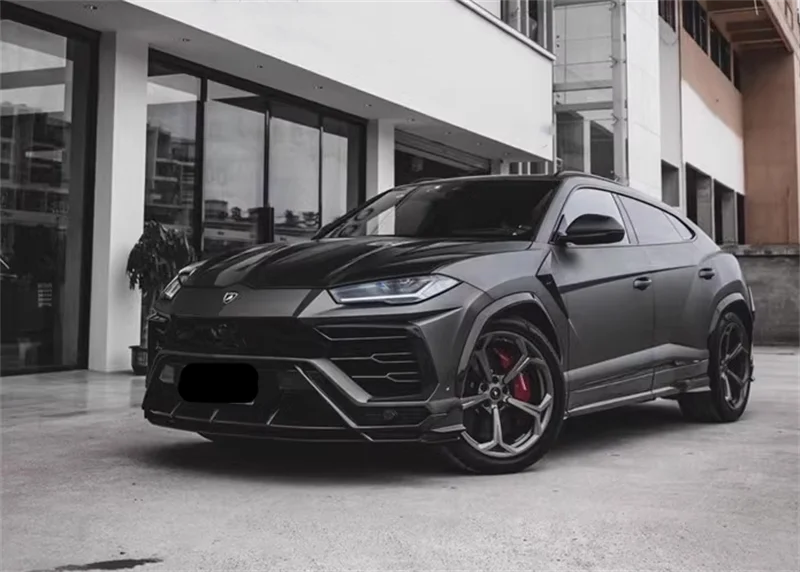 Lamborghini Urus Body Kit TC Style Carbon Fiber Front Lip Side Skirts Rear Diffuser Spoiler Exterior Accessories Car Kit