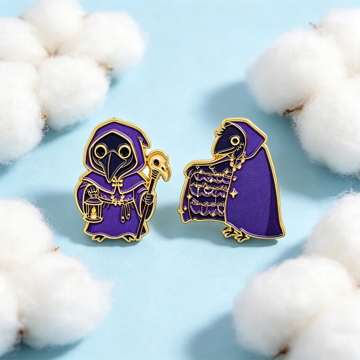 2 pièces Épingles de revers en - Lapel Pin Enamel avis et prix