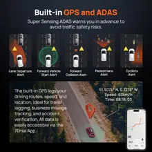 A800S 4K Dash Cam with GPS #5