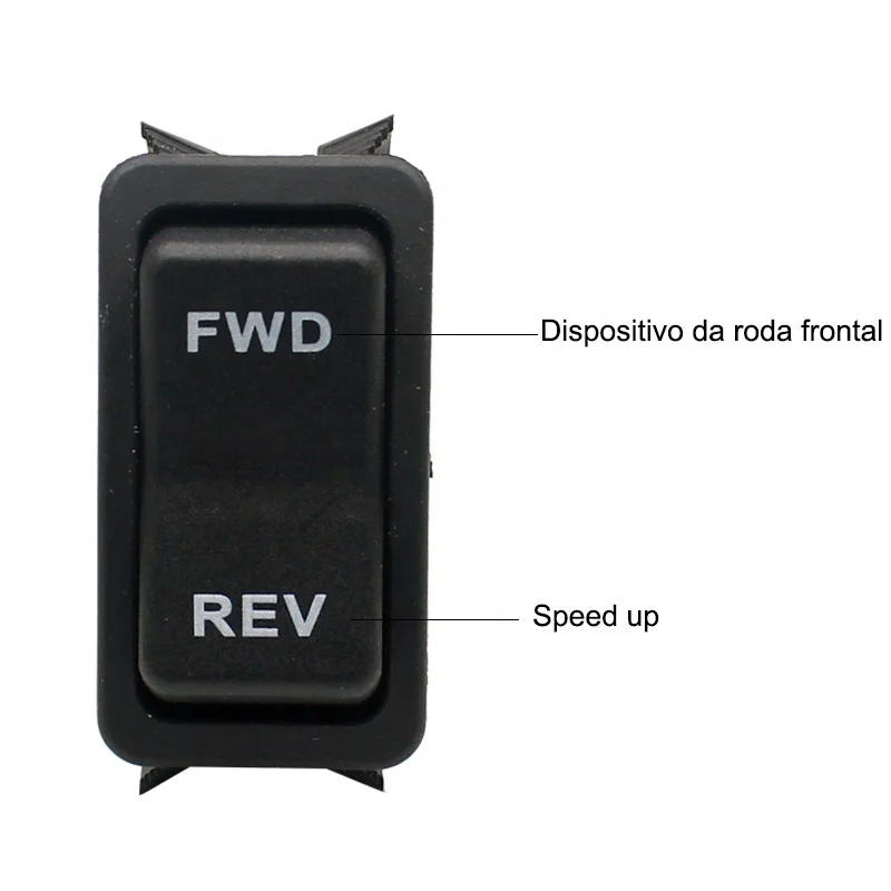 FWD REV 10A Car Switch 3pin 2 Position Black Power Switch For Auto Car Club Car