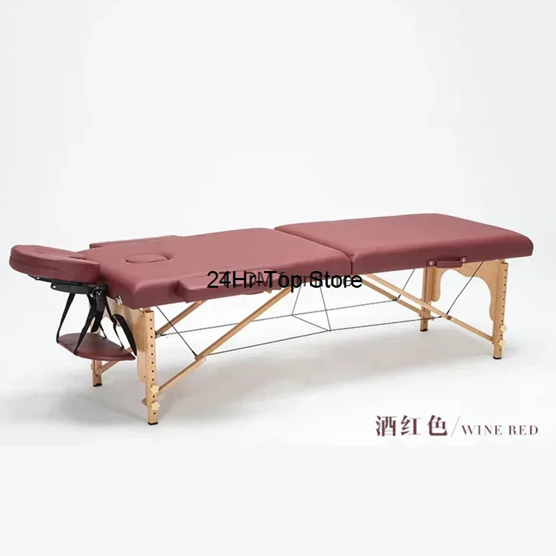 

Original folding Spa Massage Tables Salon Furniture Wooden massage bed portable acupuncture beauty physiotherapy tattoo Table