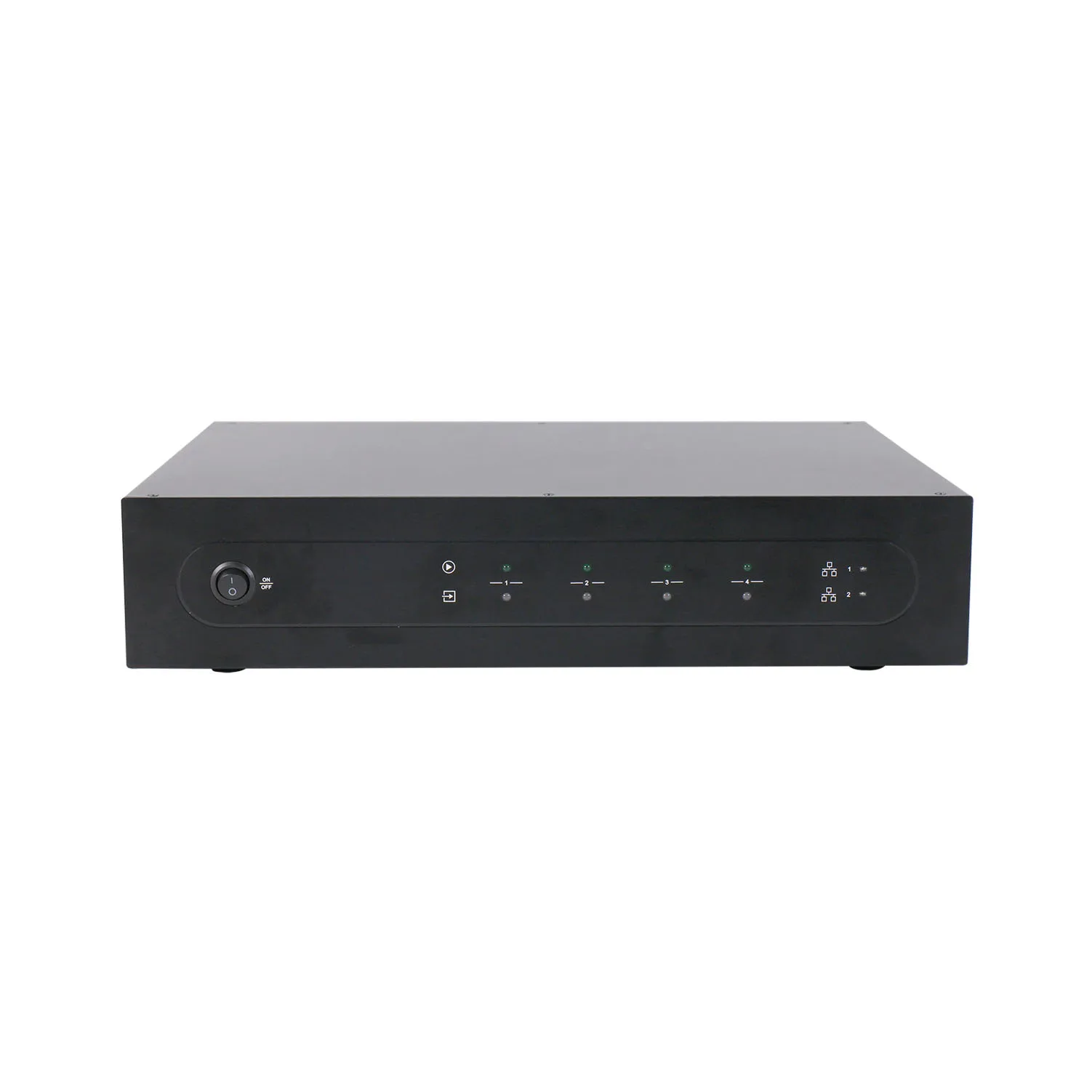 Multi-home Audio System 4 Zone 50W Stereo Amplifier with Separate Digital Input/Output