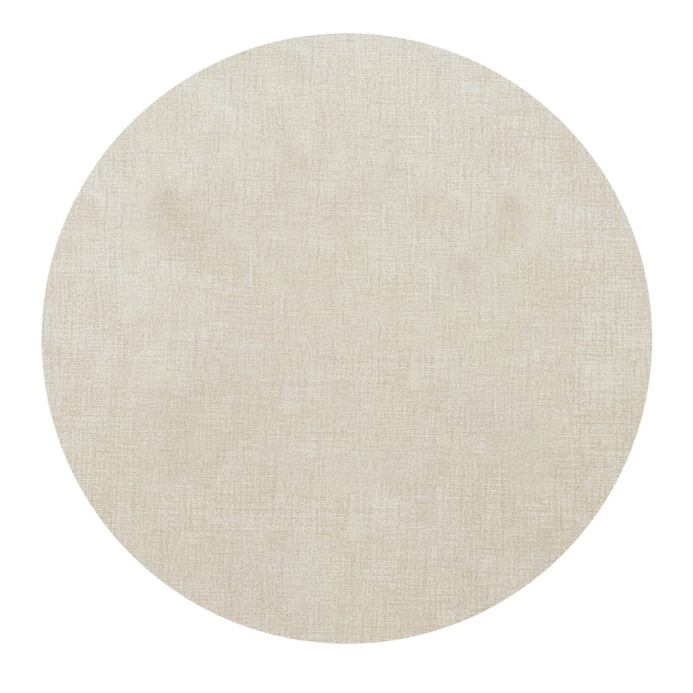 

Set of 6 Round Placemats Reversible and Heat Resistant Table Mats Waterproof and Oilproof for Dining and Outdoor Use