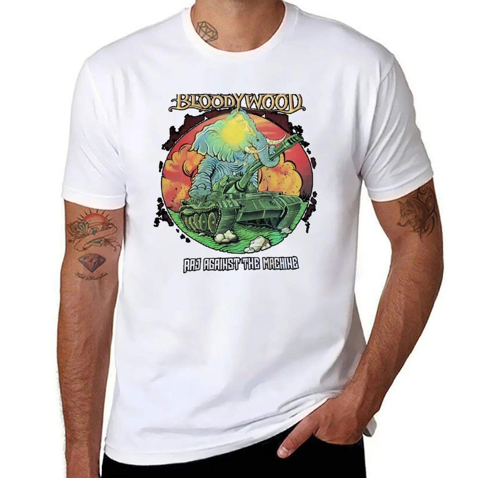 best art bloodywood band T-Shirt Breathable Travel T-Shirt