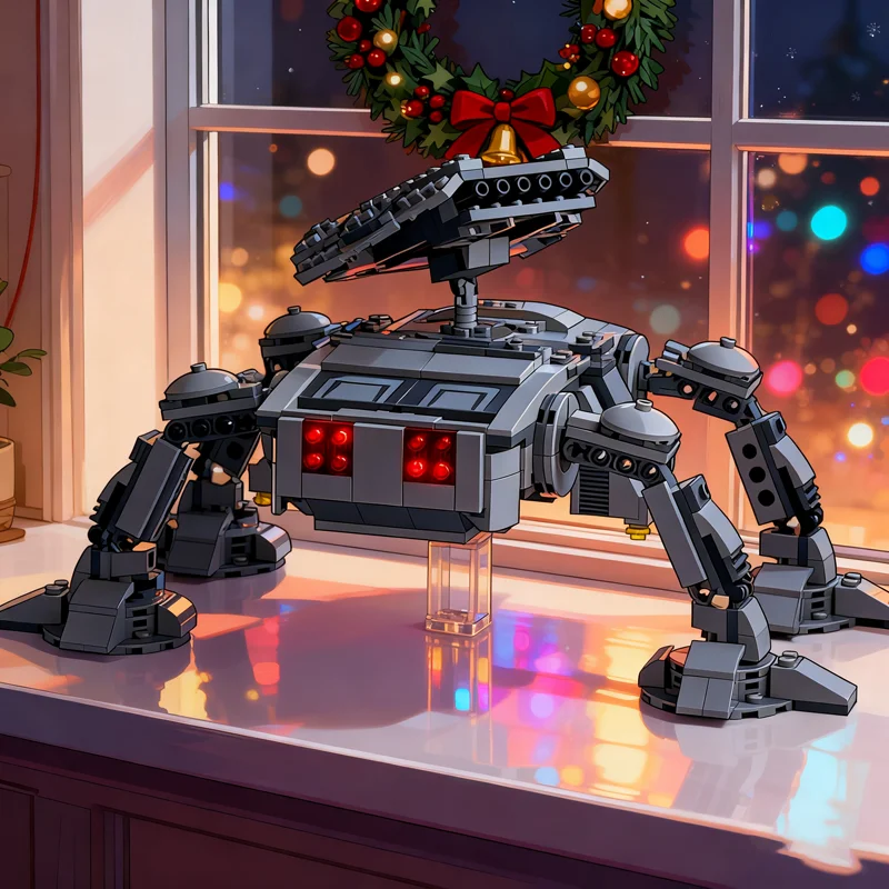 

656 шт. MOC Imperial AA Walker TE альтернативная модель звездное боевое здание рождественские подарки блоки архитектура идея игрушки кирпич