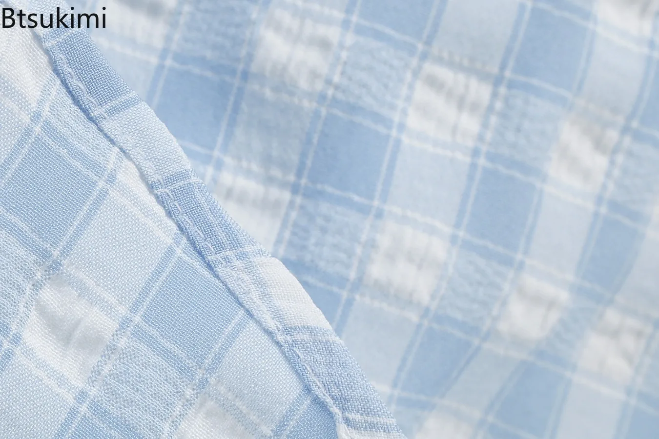 2025年新作 レディース ヴィンテージ ネックマウント ブルー ドレス サマーカジュアル スリムフィット チェック柄ワンピース レディース スイング ティーパーティー エレガントドレス