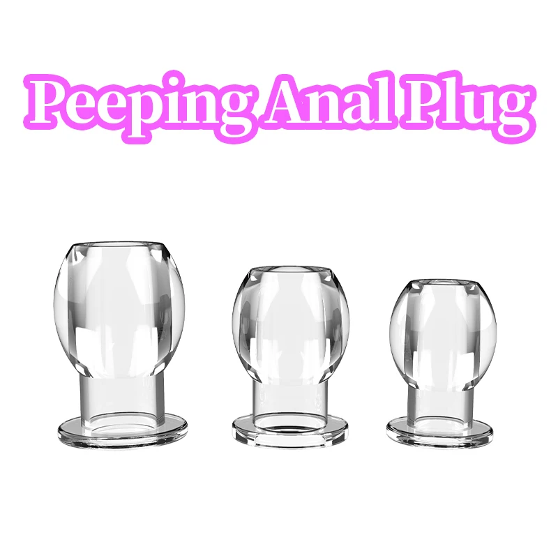 Hollow Butt Plug SM Enema Speculum Anal Trainer Anus Expander Anal Dilator Anus Cleaning BDSM Toys Buttplug Sex Toys For Women