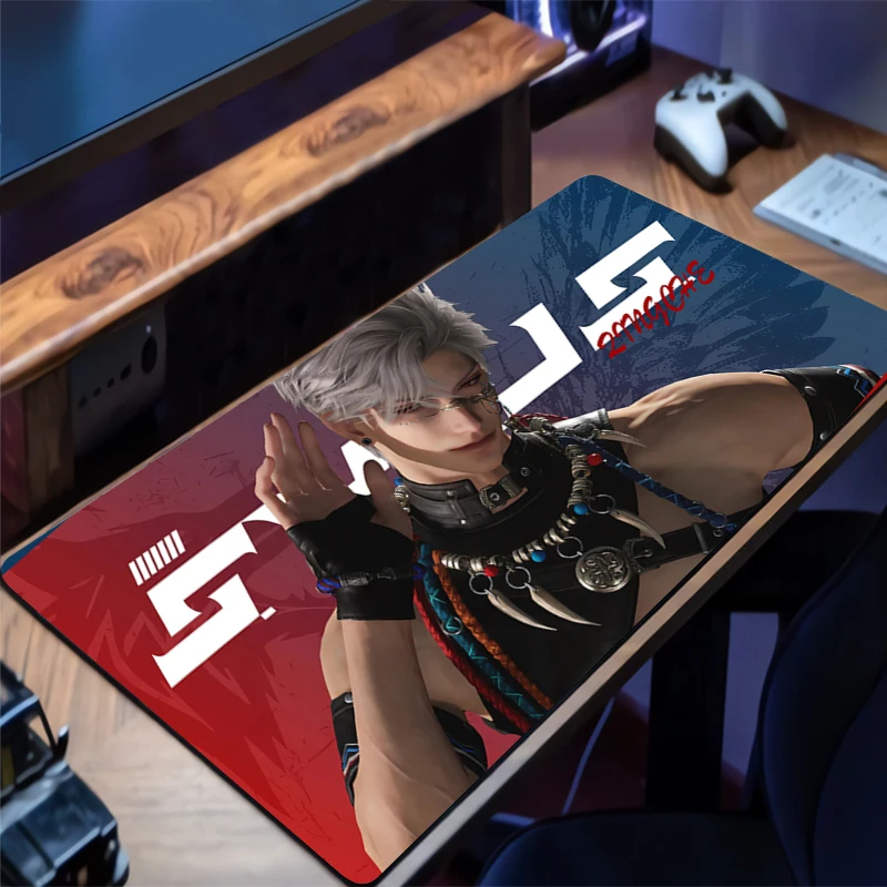 Mousepad New Love and Deepspace Sylus Large Mouse Mat MousePads Game Office Carpet Soft Anti-slip Desktop PC big Anime Mouse Pad