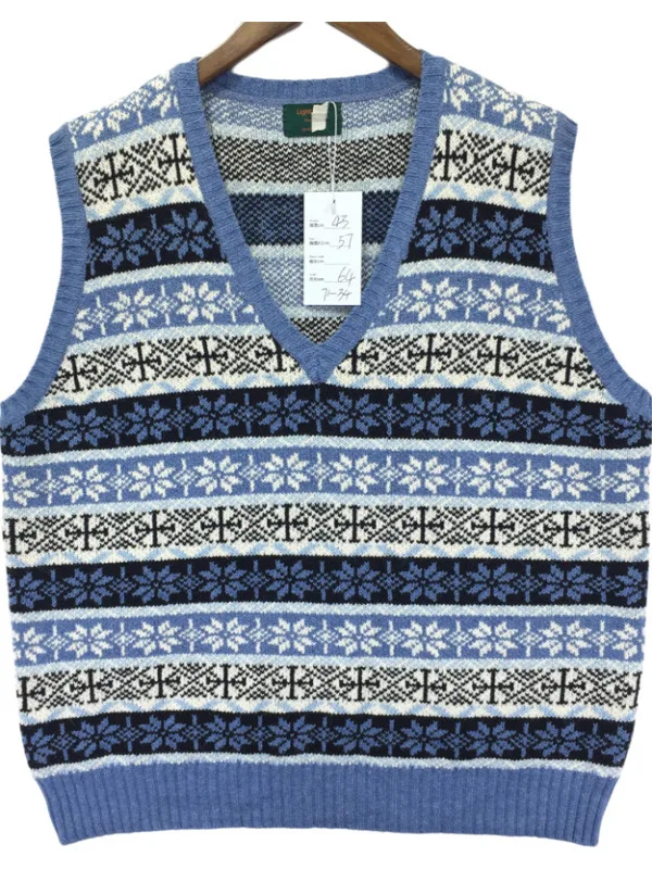 

Винтажный вязаный жилет большого размера с героями мультфильмов в стиле бохо, спиральный узор, универсальный размер, плюс теплая одежда для поездок на работу, лоскутное шитье с принтом и вышивкой