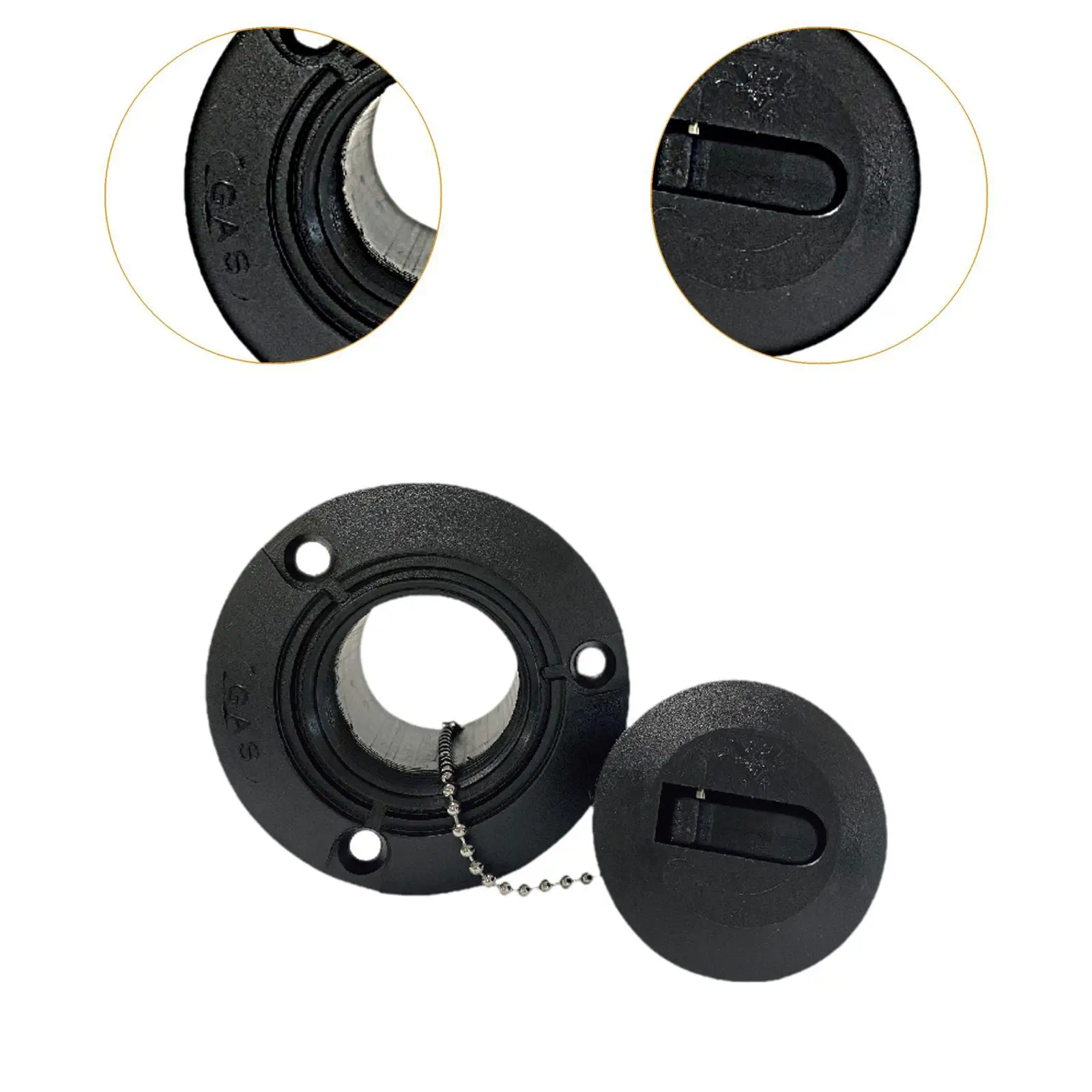 Riempitore professionale per ponte di barca Materiale PP Pezzo di ricambio per ingresso di riempimento marino Installazione semplice per yacht camper