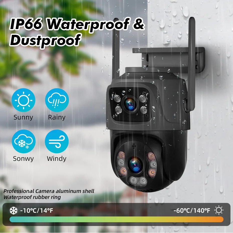 7 inch NVRScreen 8CH Wireless NVR Security Outdoor Camera WIFI System Kit H.265 Surveillance CCTV Audio Video Recorder