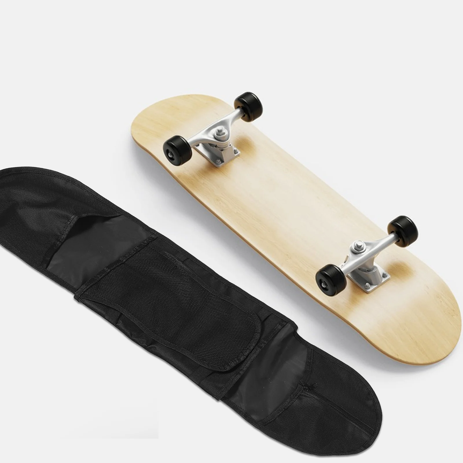 

1PC Skateboard Storage Bag 80CM Large Capacity Breathable Mesh Durable Protection Outdoor Single Shoulder Skateboarding