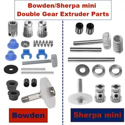 ES-3D Printer Parts Bowden/Voron 0.1/2.4 Extruder Double Gear Kit Annex Extruder Sherpa Mini Extruder Parts For Extruder Parts