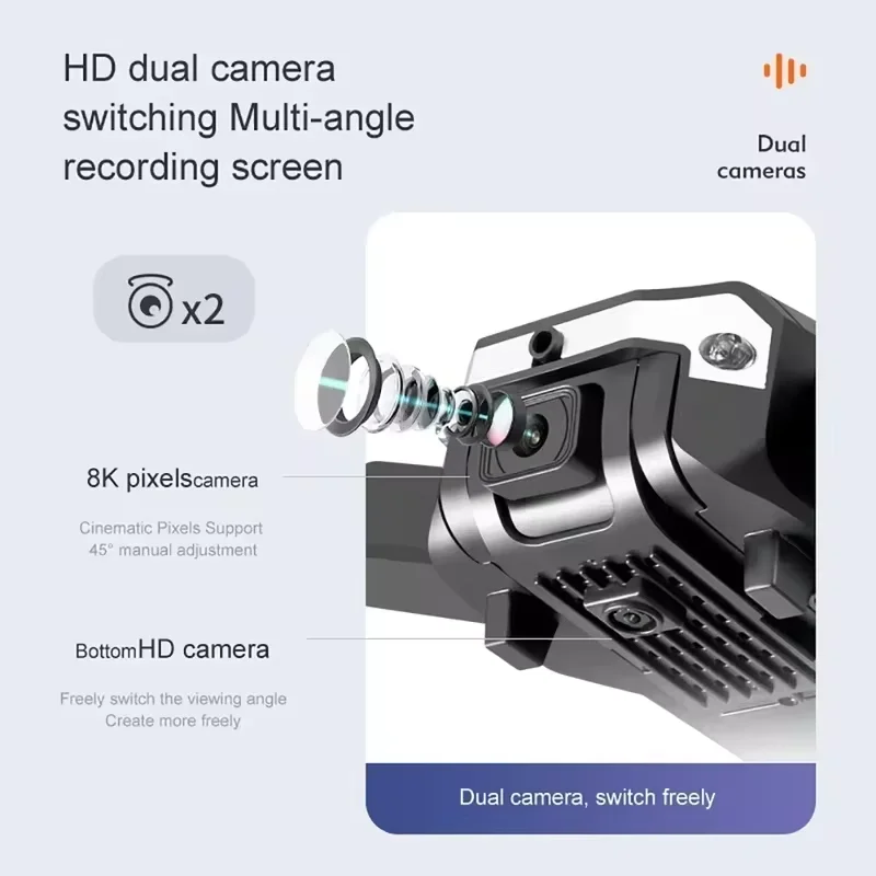 G6 Pro GPS طائرة بدون طيار احترافية 8K HD كاميرا مزدوجة التصوير الجوي متعدد الاتجاهات تجنب العوائق رباعية الدوار RC مسافة 5 كجم