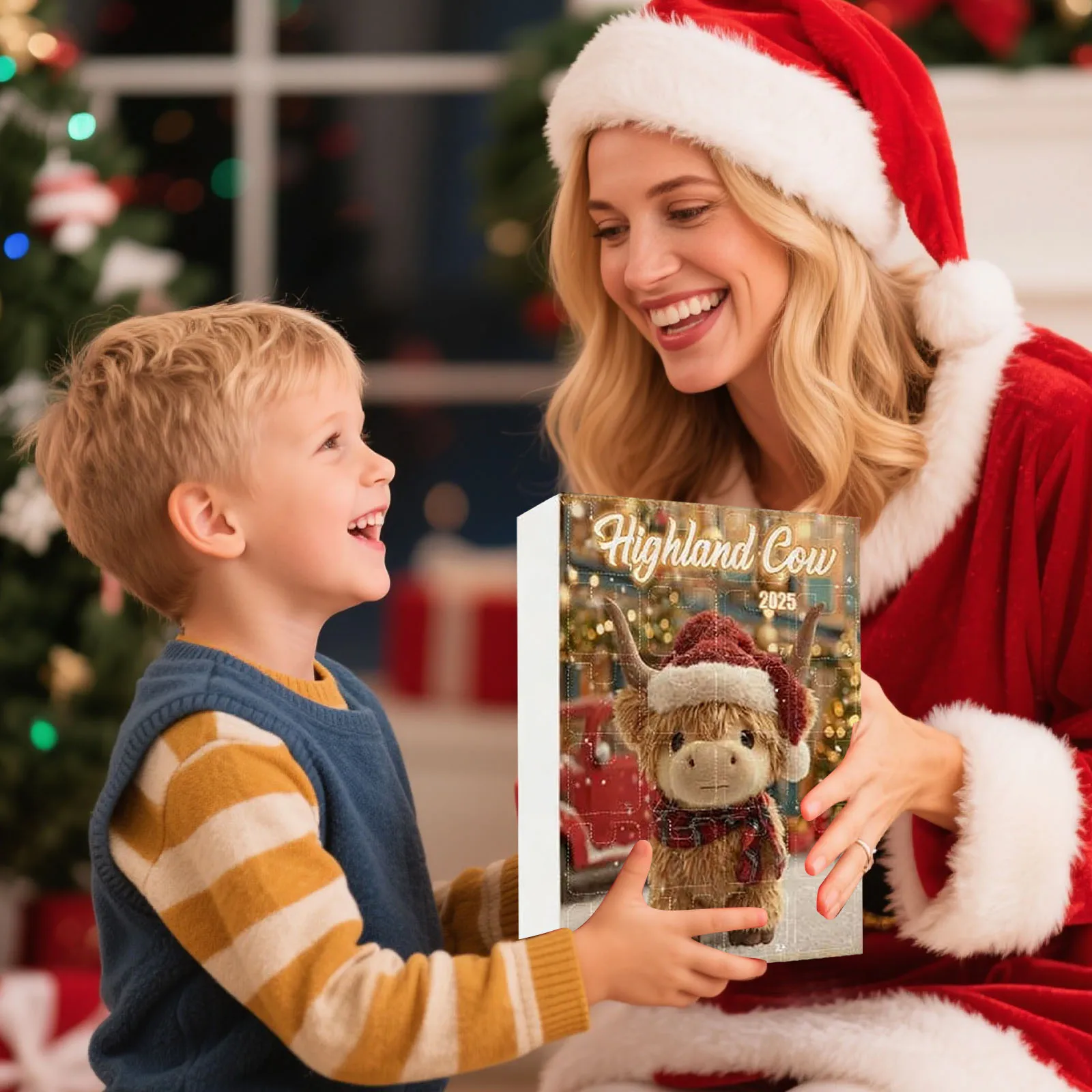 أضواء البطارية مع الموقت لأكاليل البقر تقويم القدوم تشريح عيد الميلاد العد التنازلي قلادة تحتوي على 24 مؤقت رقمي