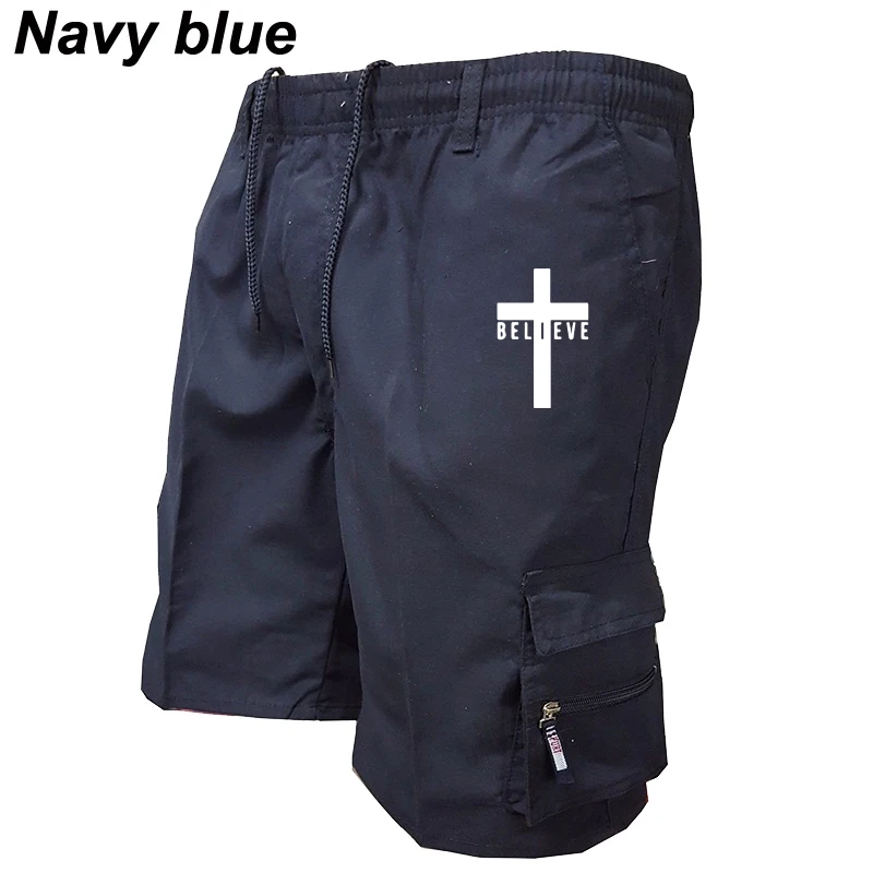 Fashion Men's Military Cargo Shorts Mens Tactical Pants Casual Big Pocket Sports Slacks Cargo Panels Trousers Plus Size for Male
