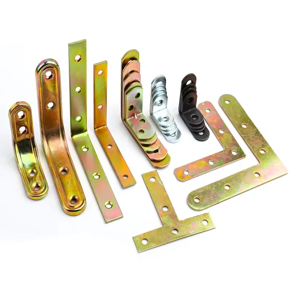 17-32Nummer L/T/rechts Hoek Ijzer Hoekcode Vaste Beugel Connector Meubilair Bedframe Kast Ondersteuning Fixator