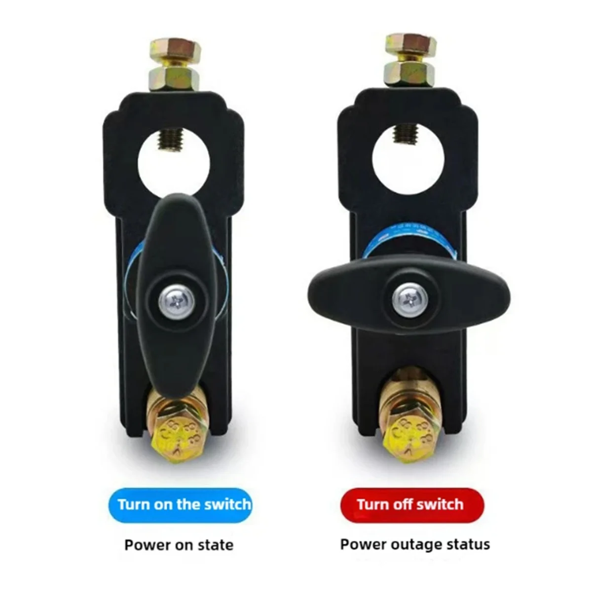 

QUAI-ITCar Battery Disconnect Switch Isolator Power Disconnect Switches Marine Battery Disconnect Heavy Duty Battery