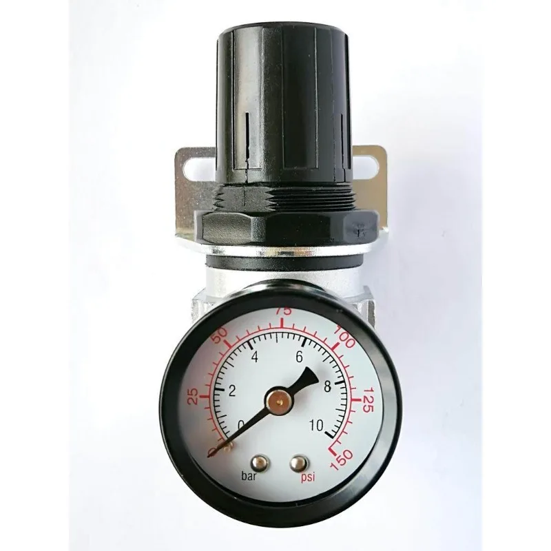 0 Air Pressure Regulating and Reducing Pressure Step-down Valve 2 Points Inlet Precision Regulating Air Meter Air Pressure Valve