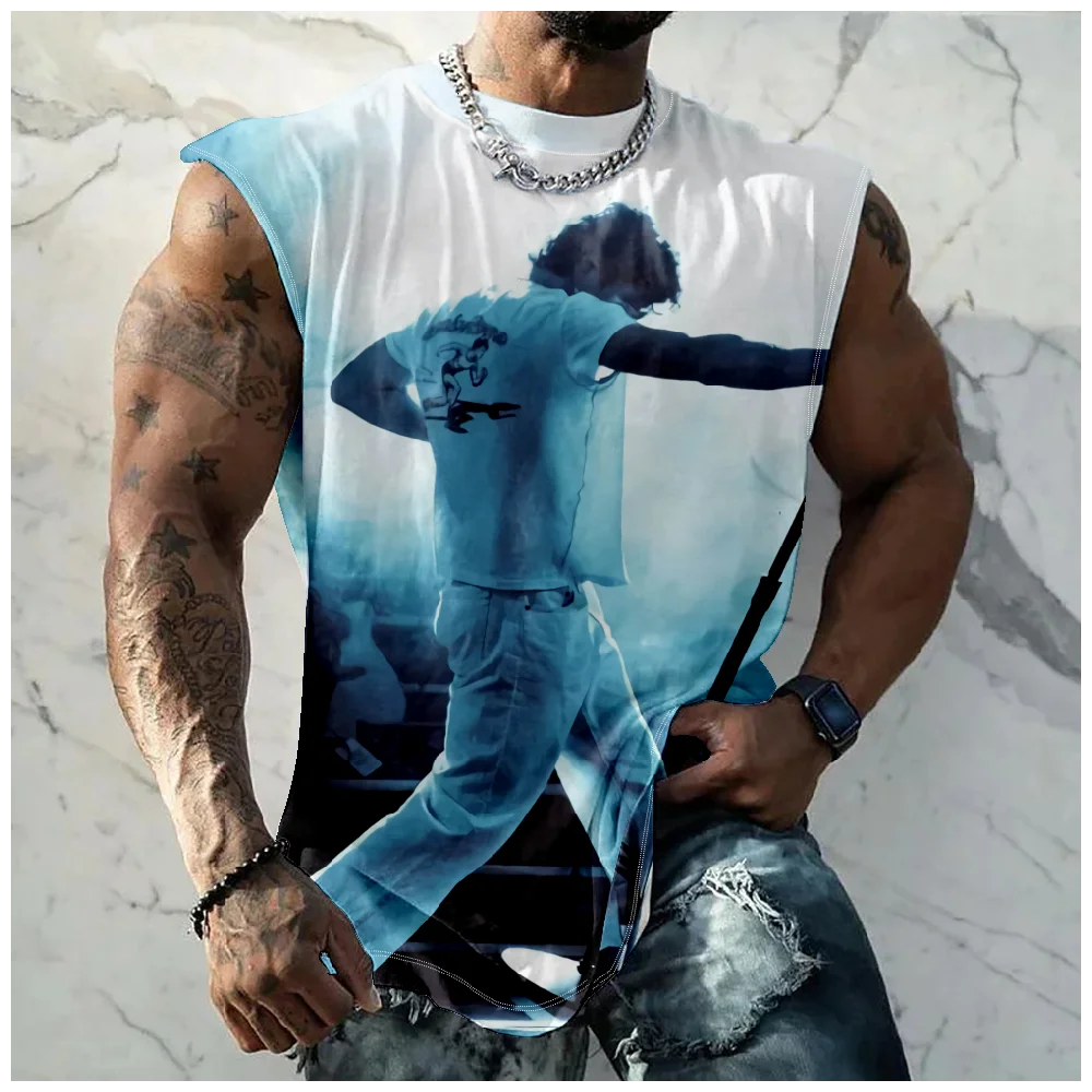 

Benson Boone Tank Tops Unisex Sleeveless Gym Vest Women Men Streetwear Trendy Sportwear Outdoor