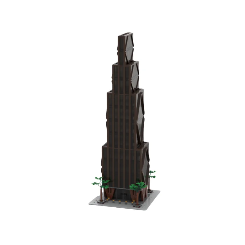 MOC building blocks toy skyscraper series model - 2192 pieces - creative display item - festive gift - suitable for all enthusia