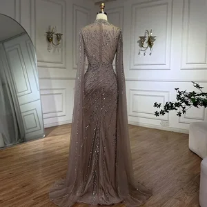 Serene Hill 2024 Nackt Spitze Spitze Spitze Spitzenkleider lange Nacht für Anlass La71885a Personalisiert 8 Hauptverkäufe langes Chiffon gepresstes Kleid - №1