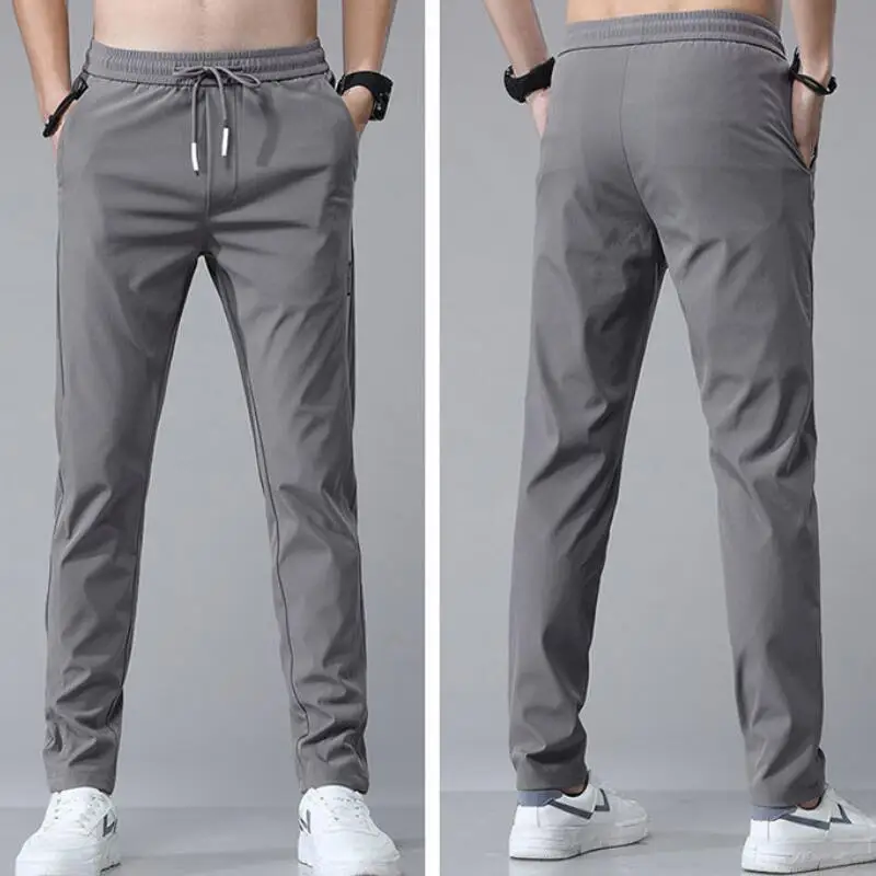 

Spring Men's Clothes Large Sizes Clothing Men Thermal Trousers Working Pants for Man Y2K Clothes Homme Elasticity Baggy Pants