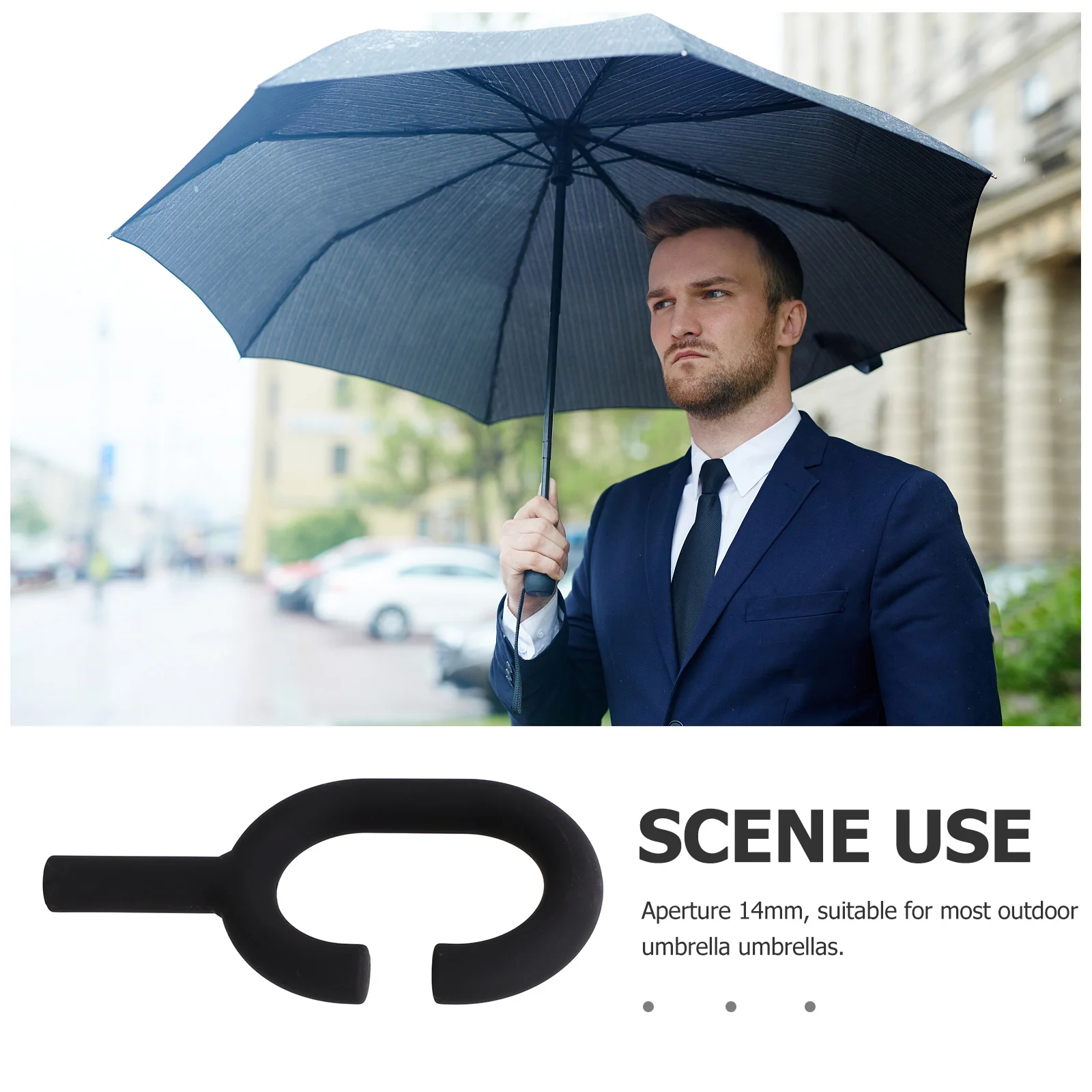 

Compact Umbrella Handle Replacement Sturdy Assembly Suitable Men Women Uv Protection Accessory Uv Umbrella Handles