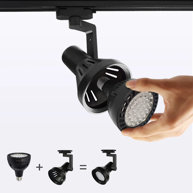 30W WEEK AQUA Y Series WGB Two Spectrum Available 360 Degrees of Rotation LED Rain Forest Projection Track Light