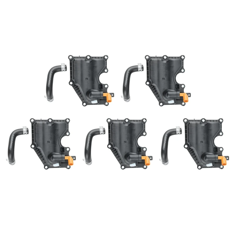 

5X Oil Separator Cover+Tube Kit LF50-13-570 4M5G6A785HC 1S71-6758CJ For Mazda 3 Mazda 6 GG GY GH Mazda 5 CR CW MX-5
