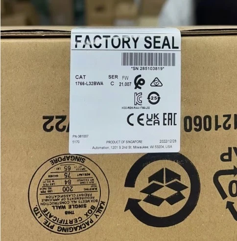 

Brand New Original 1766-L32BWA 1400 32 Controller 1766L32BWA Genuine Fast shipping