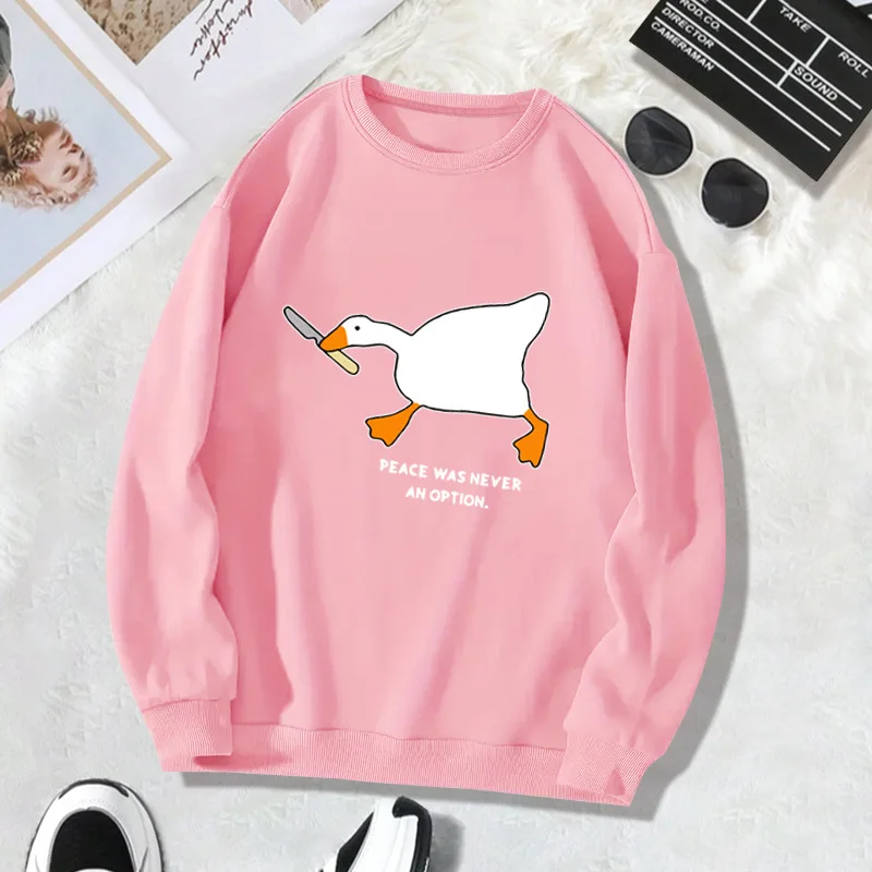 المرأة زائد حجم الصوف هوديي جولة الرقبة البلوزات المطبوعة الخريف الشتاء الدافئة وخيار الملابس بلوزات