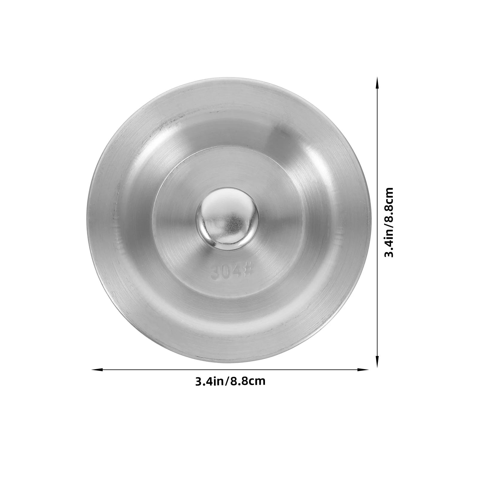 غطاء الصرف مياه الفولاذ المقاوم للصدأ حوض سدادة غطاء حوض المطبخ غطاء غرامة ختم الرائحة الوقاية سهلة التنظيف للمطبخ #4