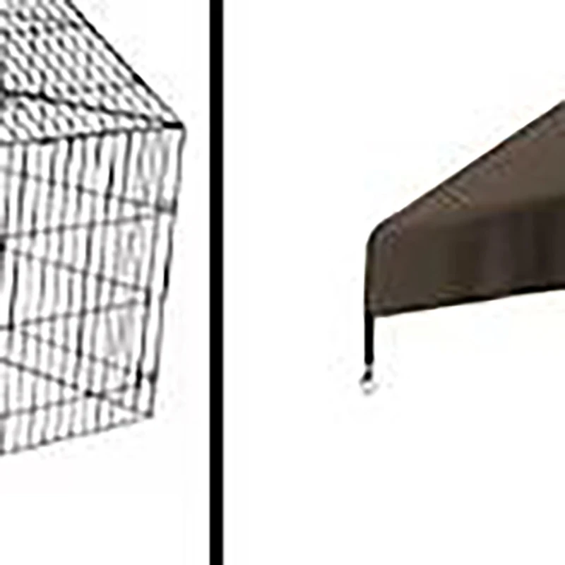 

420D Оксфордский чехол для курятника: водонепроницаемый и солнцезащитный, подходит для уличной фурнитуры и водонепроницаемый чехол на крышу