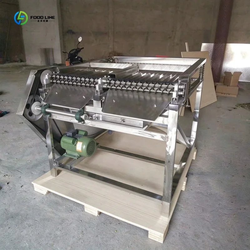 Green Pea Peeling Splitting Machine Soybean Sheller Thresher Machine Edamame Broad Bean Pea Remover Machine FL Customized