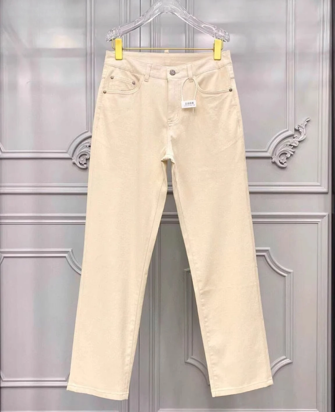 

Итальянские брюки LP 26 для весны и лета, новые, удобные, простые, модные, прямого кроя, мужские повседневные джинсы.