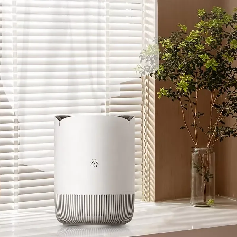 Portable Air Purifier with H13 HEPA Filter for Home Office Dust Removal Quiet Operation Small Appliance Low MOQ Available H13