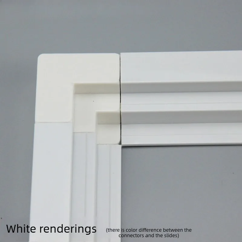 Aquarium Slide Rail Corner Connector Double Layer Edge Trim Slide Rail Right Angle Connector