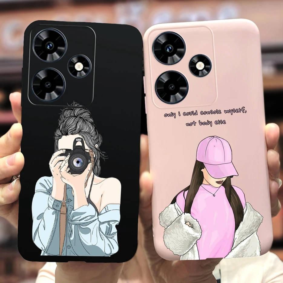 Für Infinix Hot 30 4G Fall Hot 30i New Fashion lackierte Abdeckung für Infinix Hot 30 Play NFC Handy hülle Hot30 Hot30i Soft Funda Capa