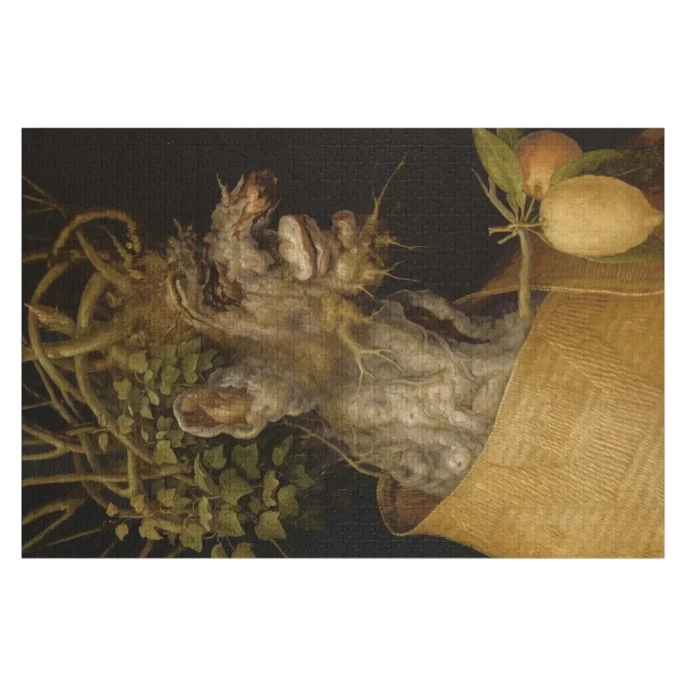 

Winter - Giuseppe Arcimboldo Jigsaw Puzzle Woodens For Adults Wood Name Custom Gifts Custom Wooden Gift Puzzle