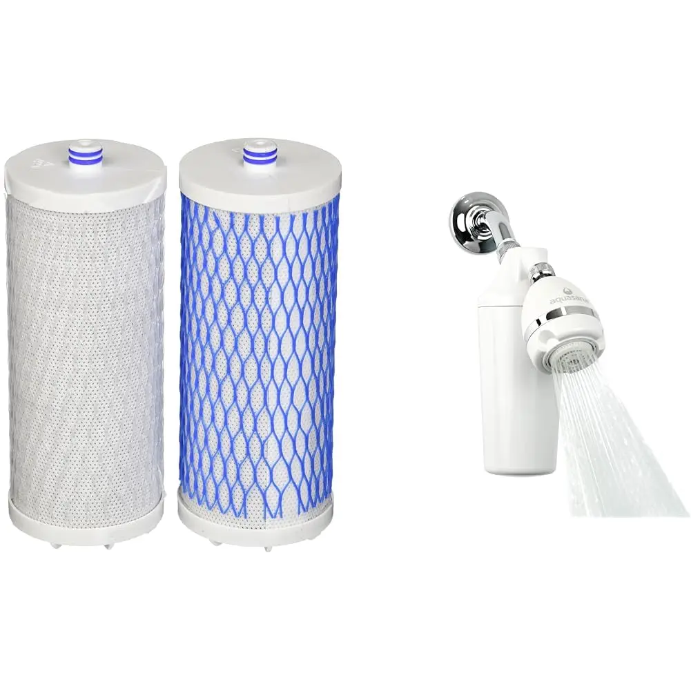 

Filter Cartridge for Countertop Water Filtration System - Removes Up To 97% of Chlorine & 99% of 77 Contaminants -AQ-4035