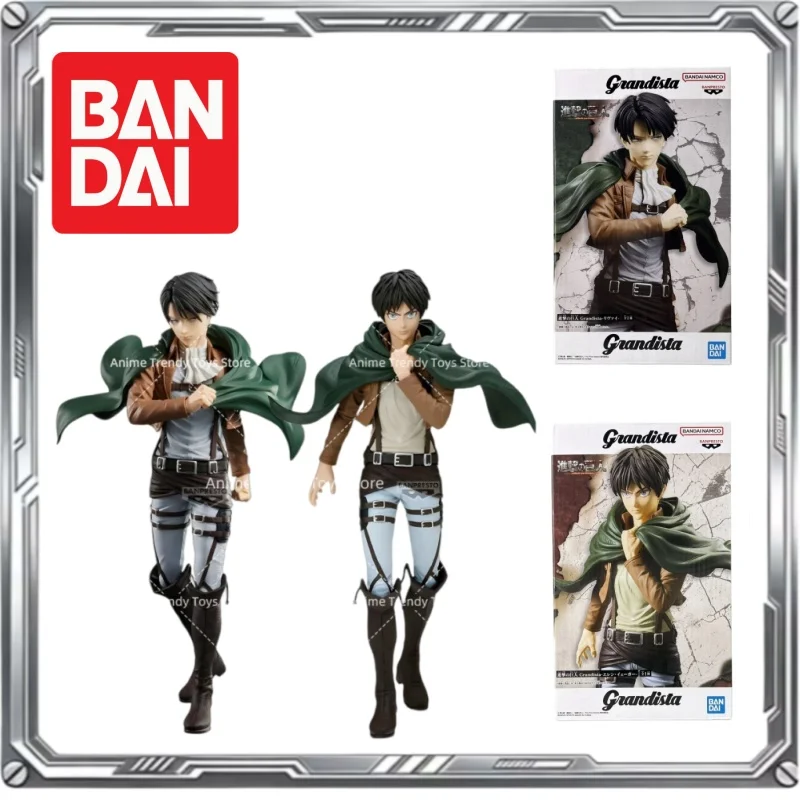 

Оригинальная коллекционная фигурка BANDAI BANPRESTO Grandista Attack on Titan: Эрен Йегер, аниме-модель, игрушка, подарок