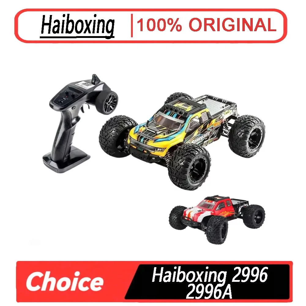 

HBX 2996/2996A 1/10 2.4G 4WD RC Car 32-45km/h Brush/Brushless LED Off-Road Truck For Children