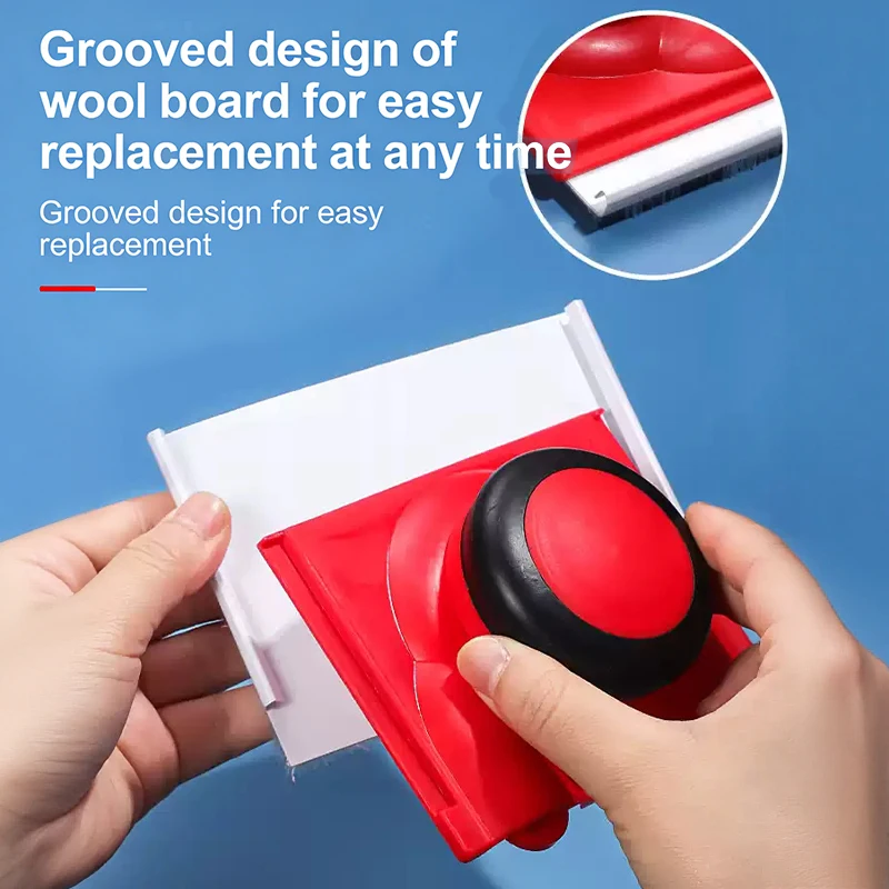 

Precision Paint Edger Tool with Handle – Corner & Ceiling Trimmer Roller, Adjustable Angled Pad for Clean Lines,No Mess Painting