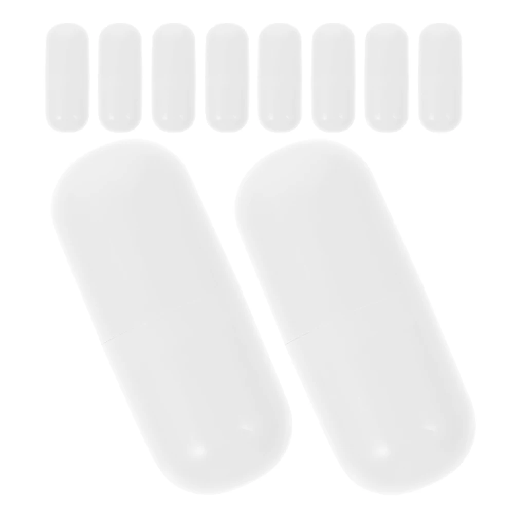 

10 Pcs Lipstick Box Gloss Containers Empty Tube Boxes Pp Mini Pill Capsules Packaging