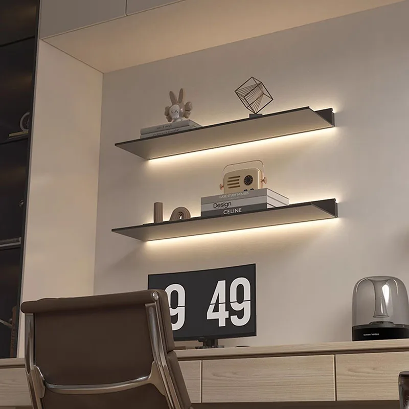 Aesthetic Personalized Bookcases Minimalist Luxury Metal Story Office Book Shelf Art Designs Prateleira Lounge Suite Furniture