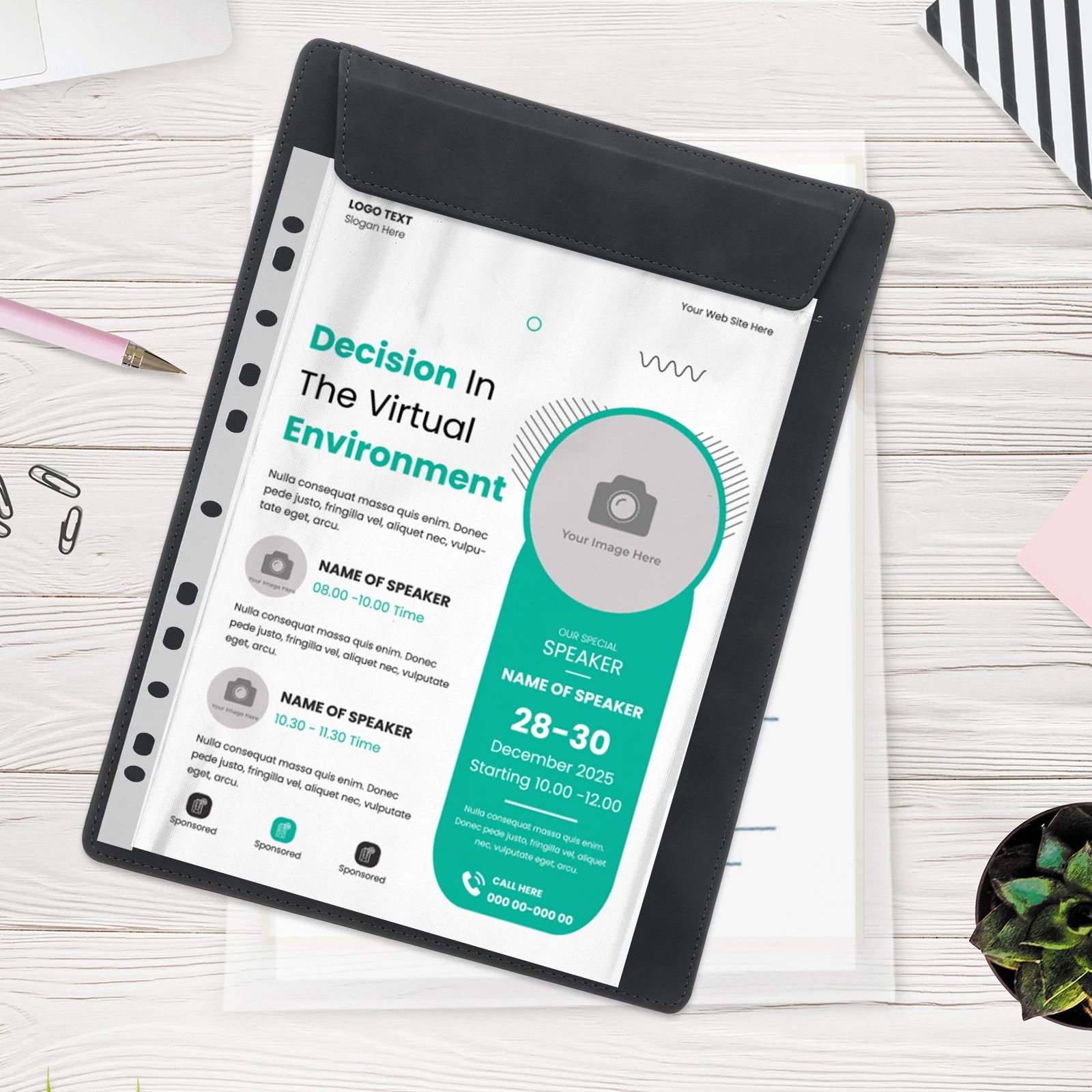 

200pcs Creative Binder Folders Clear File Protectors A4 Pockets Multifunctional Work Office Storage Solution