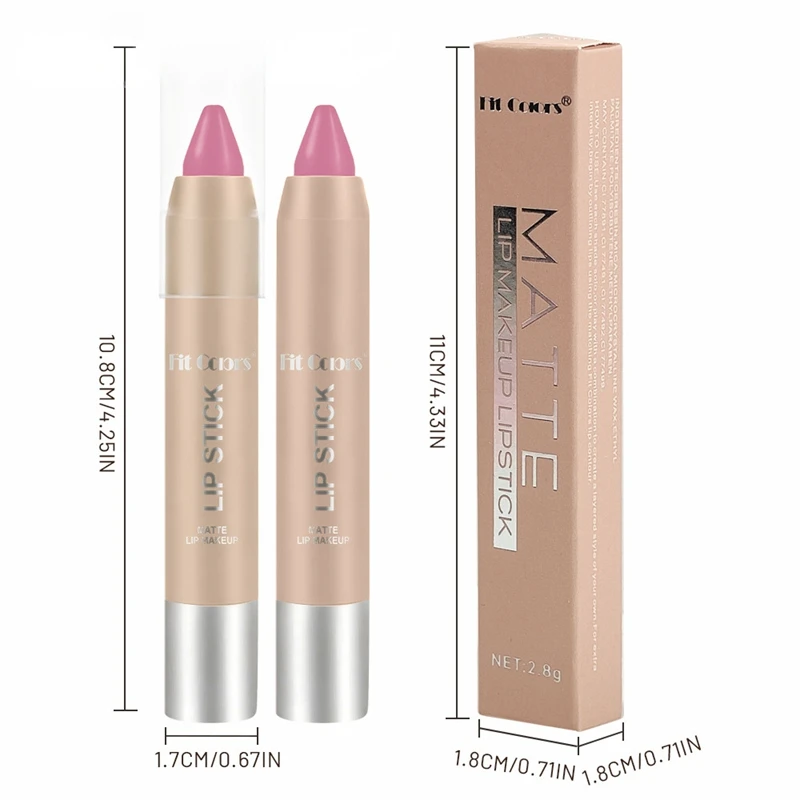 6 kleuren Glitter Parelmoer Lip Liner Pen Krijt Lippenstift Heldere & Glanzende Shimmer Lip Liner Sexy Bruin Rode Lippenstift Dropshipping