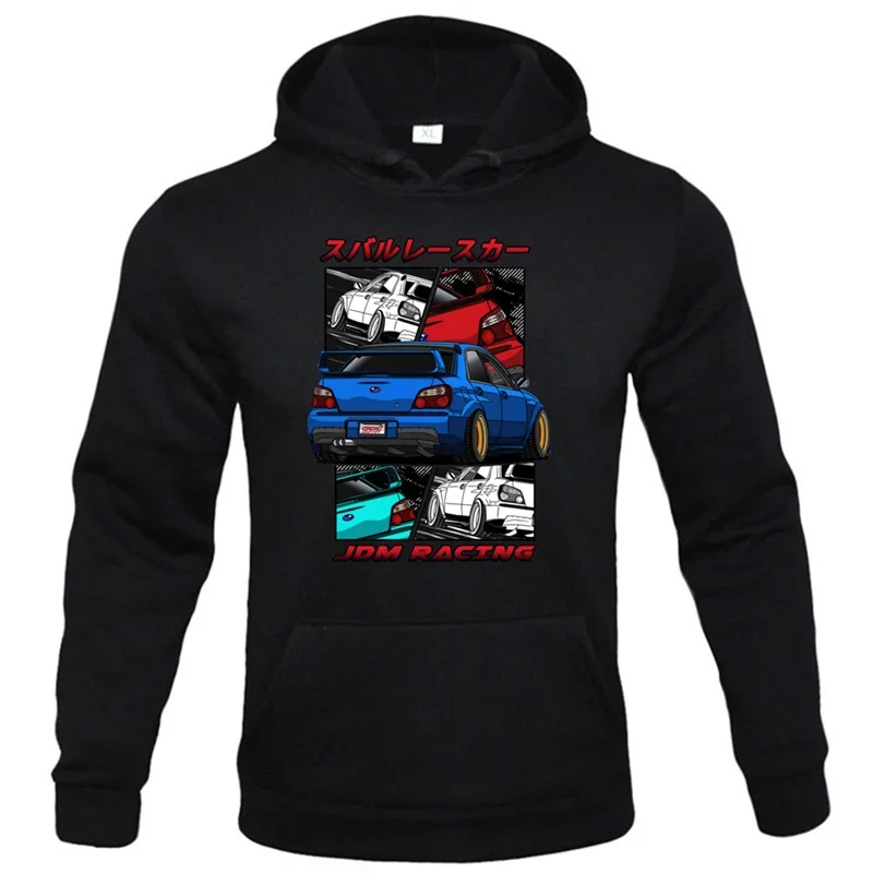 Initial D Hoodies Legend Car Print Sweatshirt Men Women Hoodie Streetwear Hip Hop Tops Anime Japanese Long Sleeve Hooded Clothes